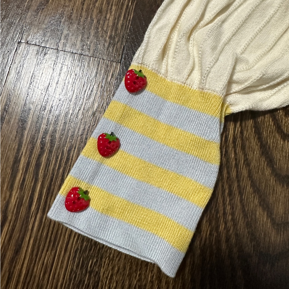 Loveshackfancy Strawberry Sweater - image 4